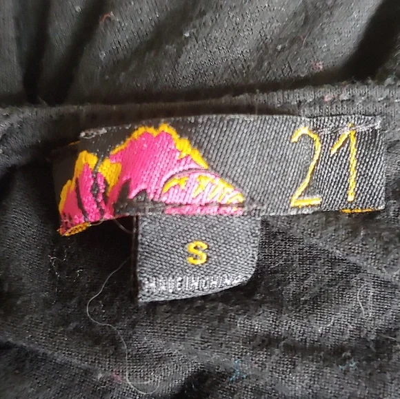 Forever 21 Black Plunging Neckline Mini Dress - Picture 7 of 7